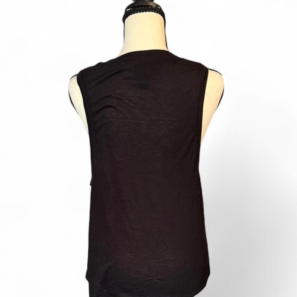 IVY PARK Black Logo Racerback Tank Top Small - Picture 3 of 8